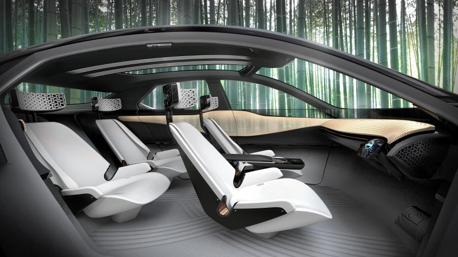 Интерьер Nissan IMx Kuro Concept 2018 года  (фото 13 из 22)